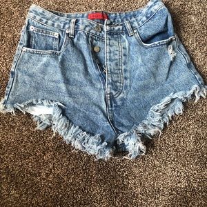 Women’s jean shorts